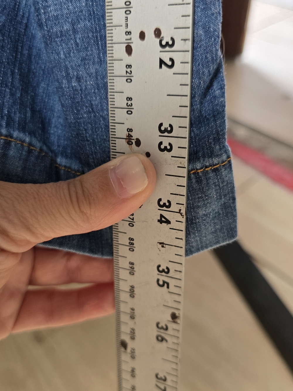 NWoT Lilla P Relaxed Denim Pants Jeans xs - Picture 11 of 11